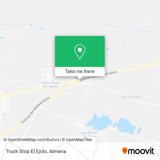 Truck Stop El Ejido map