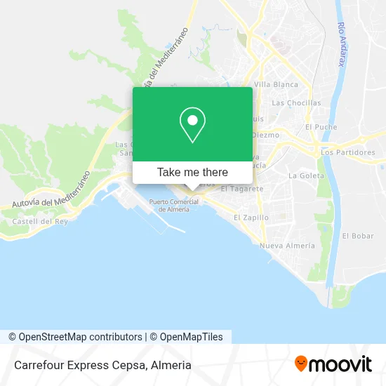 Carrefour Express Cepsa map