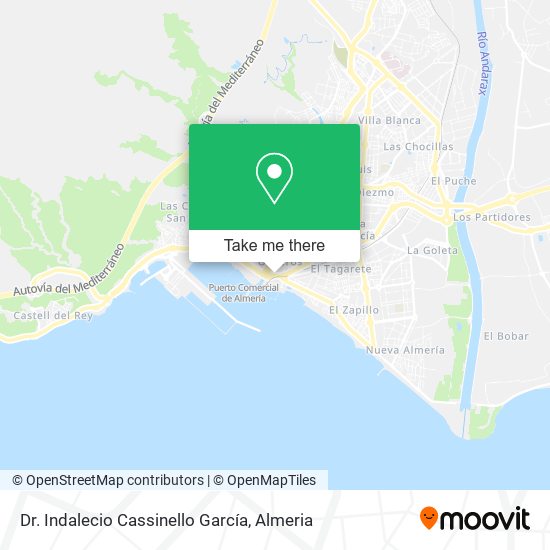 Dr. Indalecio Cassinello García map