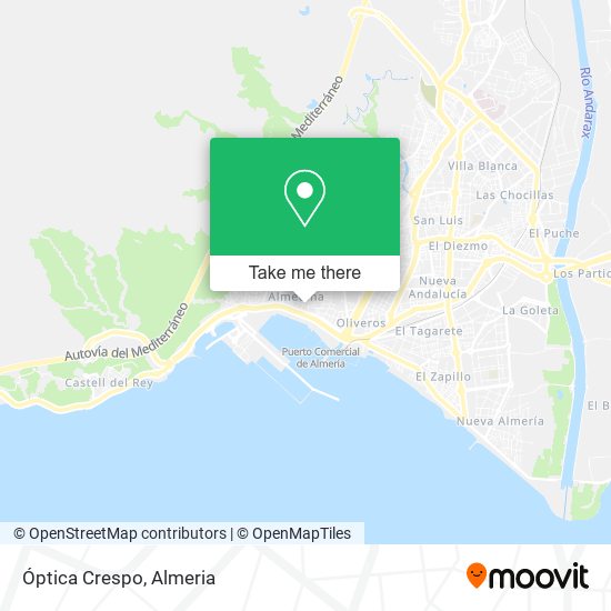 Óptica Crespo map