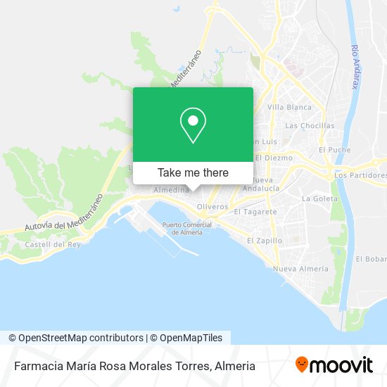 mapa Farmacia María Rosa Morales Torres