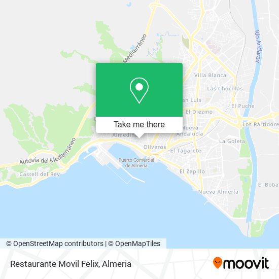 Restaurante Movil Felix map