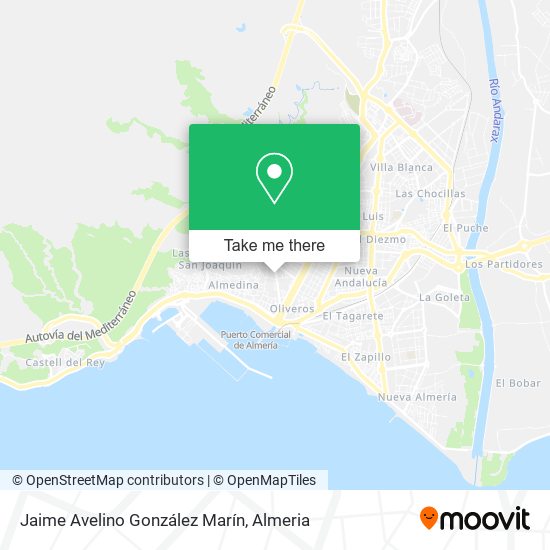 Jaime Avelino González Marín map