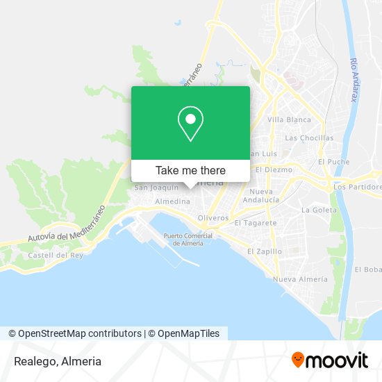 Realego map