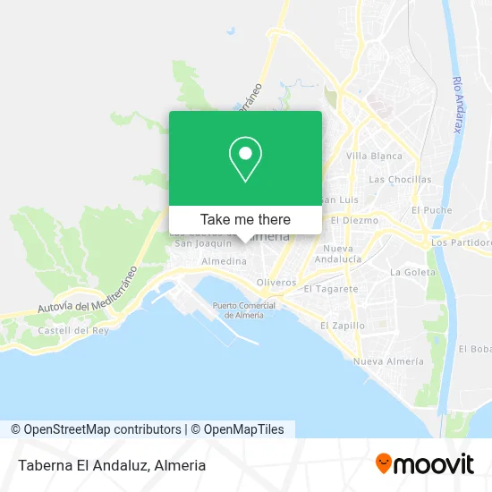 Taberna El Andaluz map