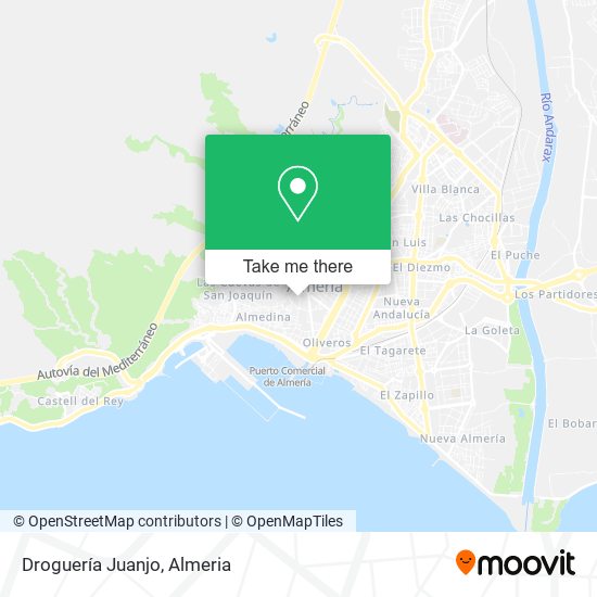 Droguería Juanjo map