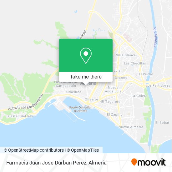 Farmacia Juan José Durban Pérez map