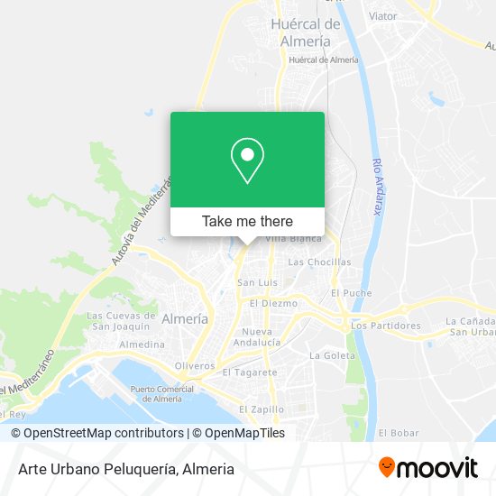Arte Urbano Peluquería map