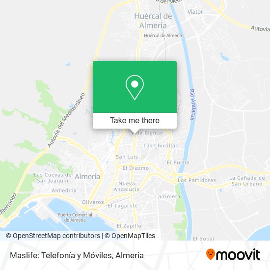 mapa Maslife: Telefonía y Móviles