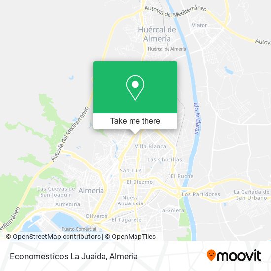 Economesticos La Juaida map