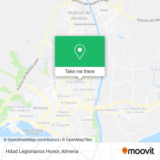 Hdad Legionarios Honor map