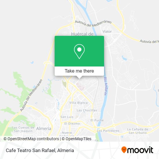 Cafe Teatro San Rafael map