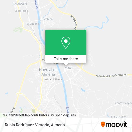 Rubia Rodríguez Victoria map