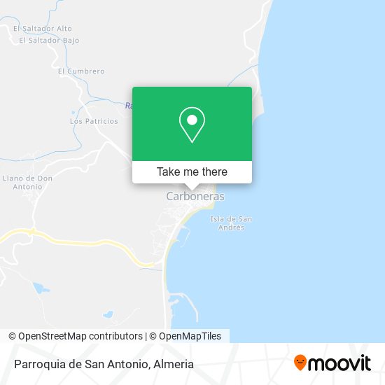 Parroquia de San Antonio map