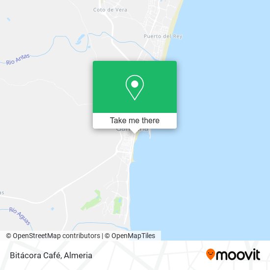 Bitácora Café map