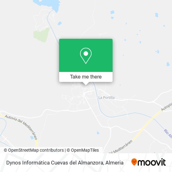 Dynos Informática Cuevas del Almanzora map