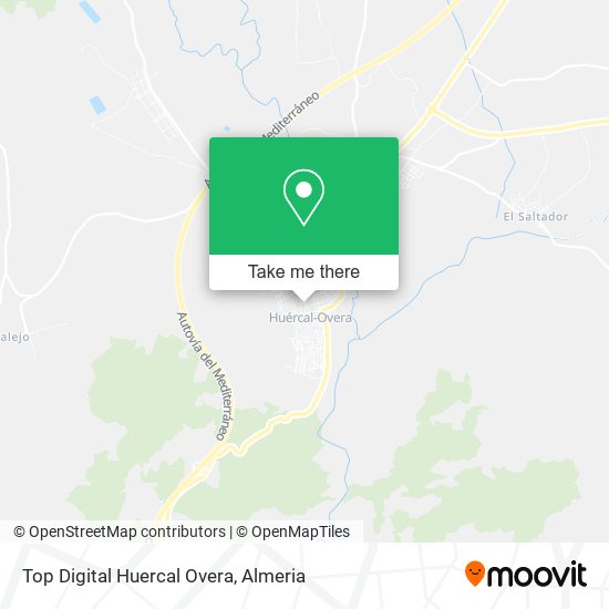 Top Digital Huercal Overa map
