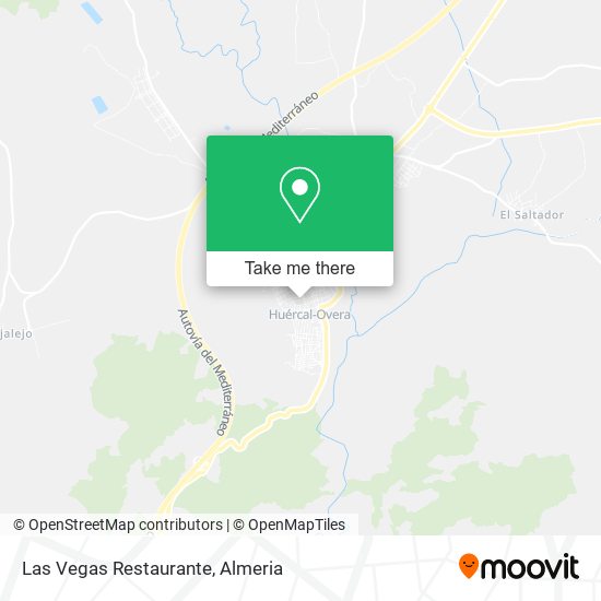 Las Vegas Restaurante map