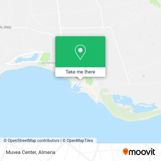 Muvea Center map
