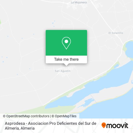 Asprodesa - Asociacion Pro Deficientes del Sur de Almería map