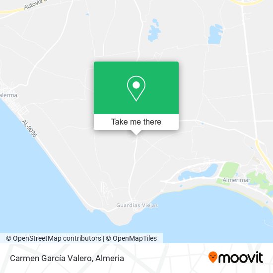 Carmen García Valero map