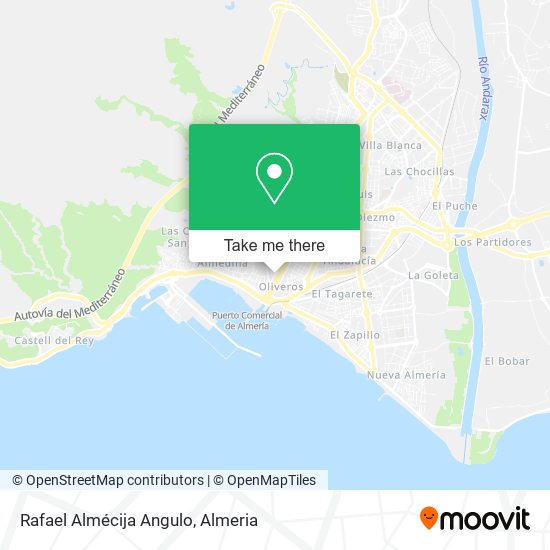 Rafael Almécija Angulo map