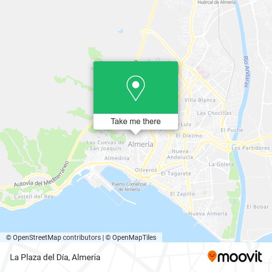 La Plaza del Día map