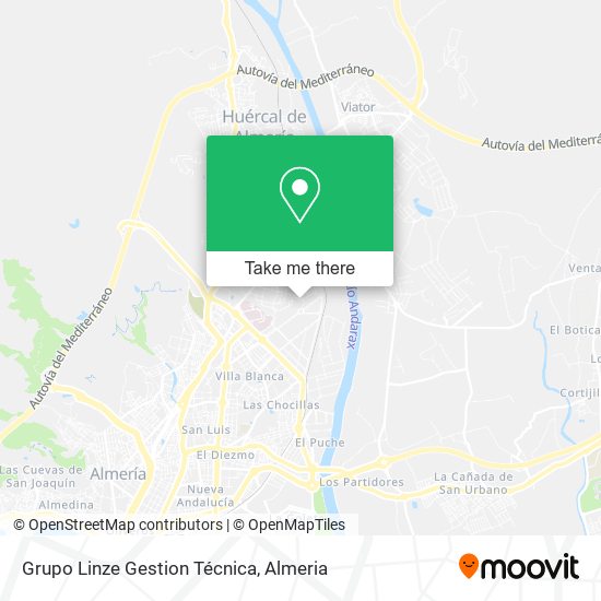 Grupo Linze Gestion Técnica map