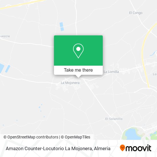 Amazon Counter-Locutorio La Mojonera map