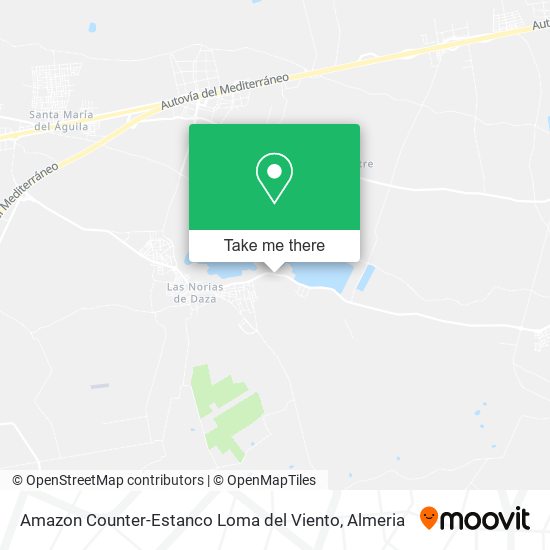 Amazon Counter-Estanco Loma del Viento map