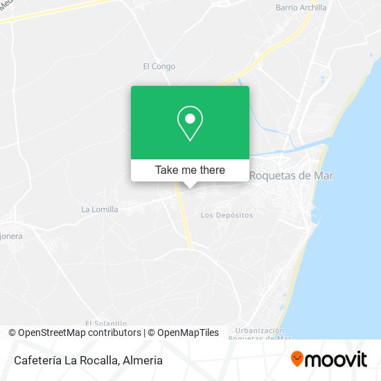 Cafetería La Rocalla map