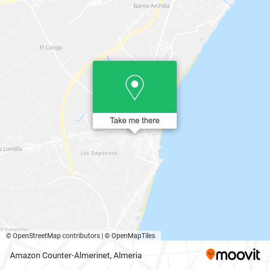 Amazon Counter-Almerinet map