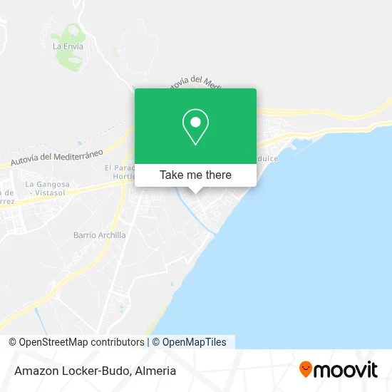 Amazon Locker-Budo map
