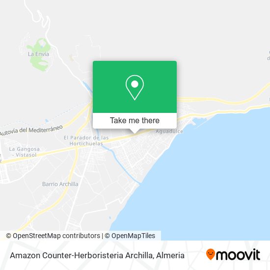 mapa Amazon Counter-Herboristeria Archilla