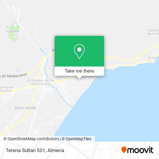Teteria Sultan 501 map
