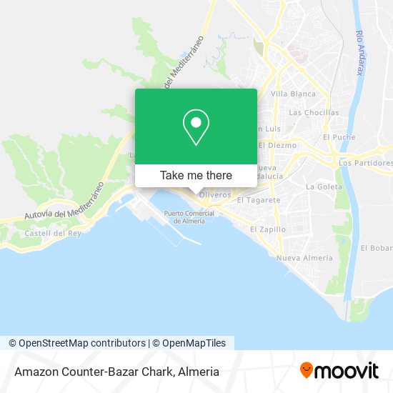 mapa Amazon Counter-Bazar Chark