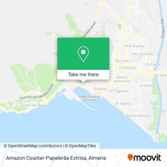 Amazon Counter-Papelerãa Estrisa map