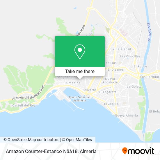 Amazon Counter-Estanco Nãâ18 map