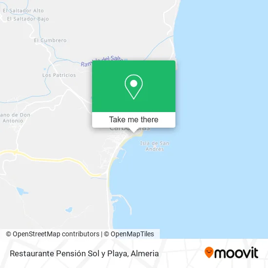 Restaurante Pensión Sol y Playa map