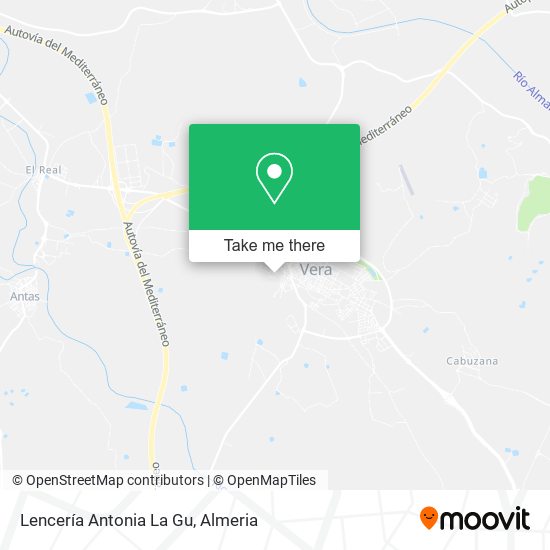 Lencería Antonia La Gu map