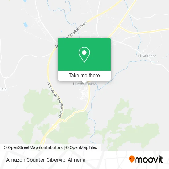 Amazon Counter-Cibervip map