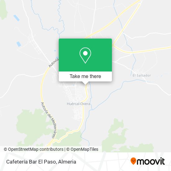 Cafetería Bar El Paso map