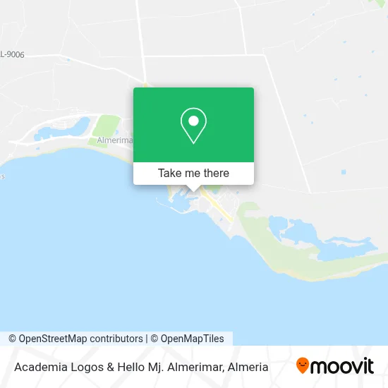 Academia Logos & Hello Mj. Almerimar map