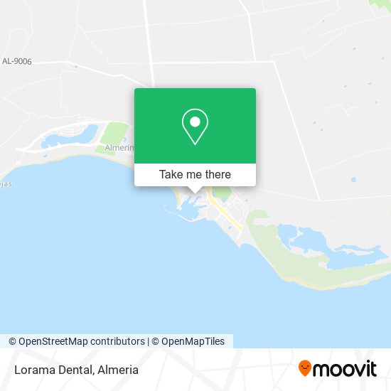 Lorama Dental map