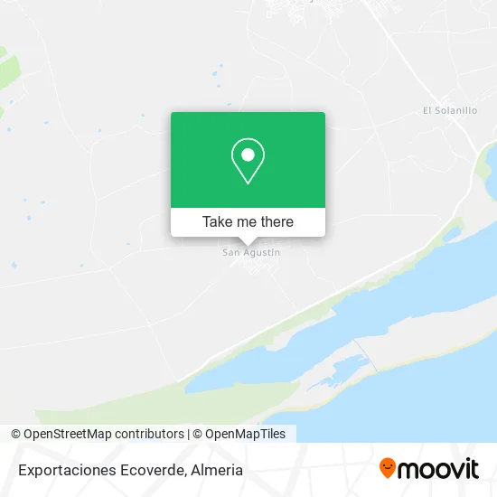 Exportaciones Ecoverde map
