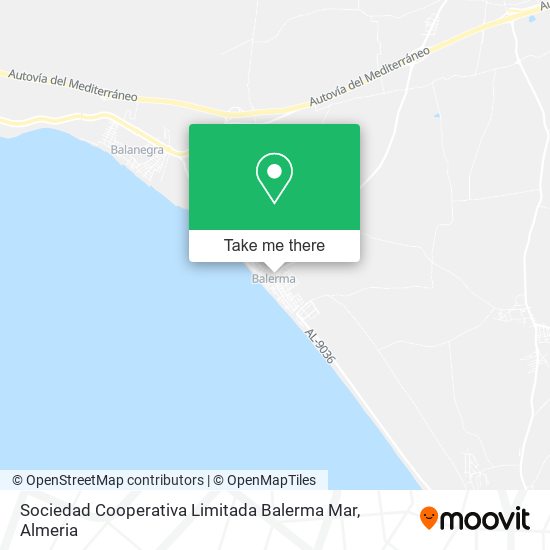 Sociedad Cooperativa Limitada Balerma Mar map