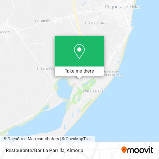 Restaurante/Bar La Parrilla map