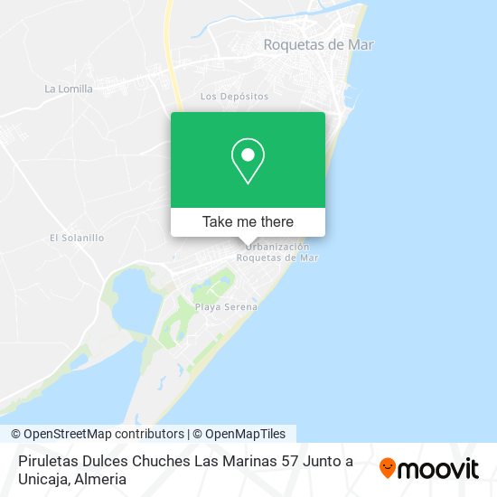 Piruletas Dulces Chuches Las Marinas 57 Junto a Unicaja map