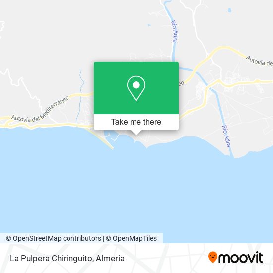 La Pulpera Chiringuito map