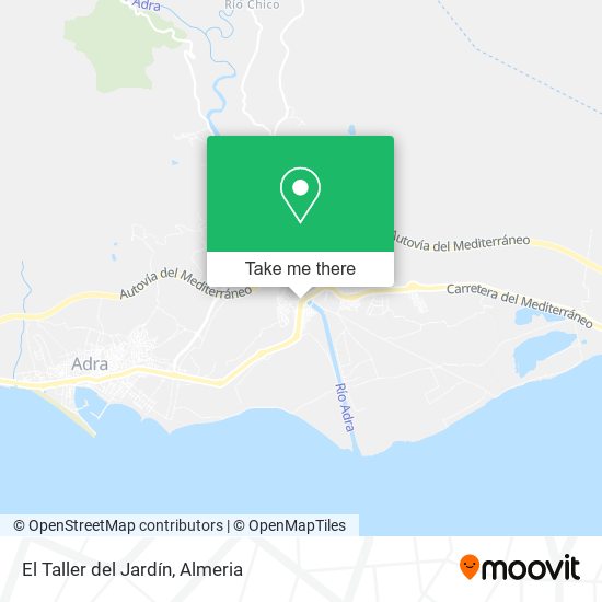 El Taller del Jardín map